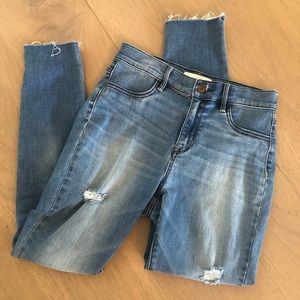 Pac Sun high rise ankle jean jegging